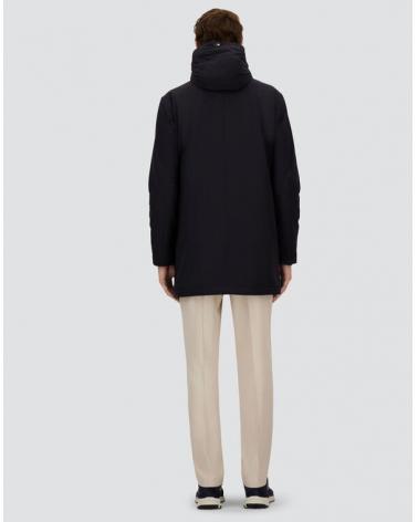 PARKA HERNO RESORT EN NYLON QUADRI-EXTENSIBLE