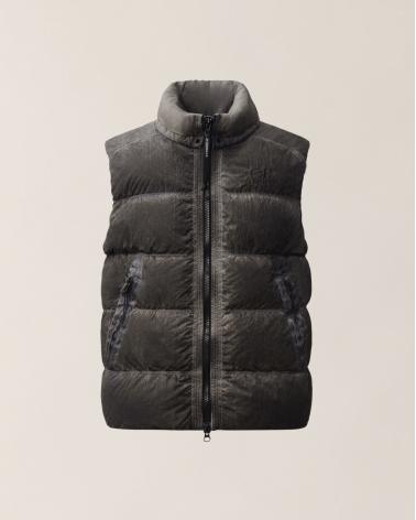  Gilet C.P Company VE114  R90 Eco-Chrome R Mixed Hooded  Gris