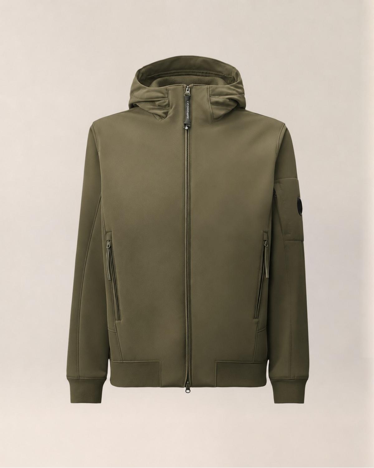 BLOUSON C.P COMPANY  SHELL-R  HOODED W 701A 683 VERT KAKI