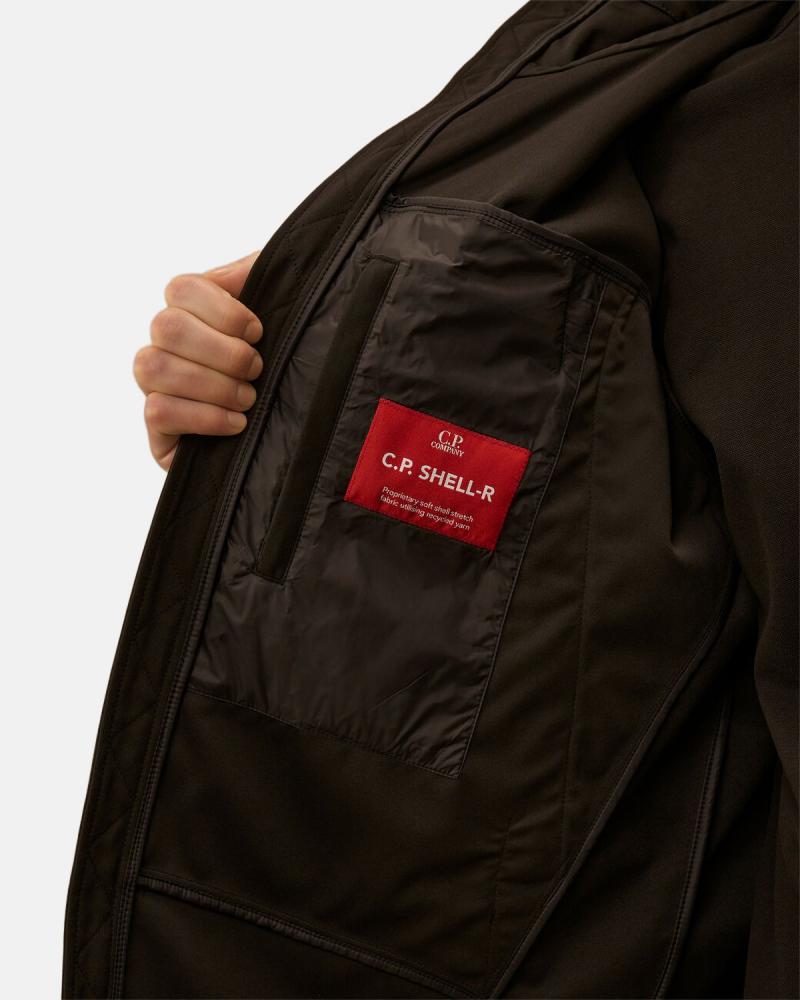 BLOUSON CP.COMPANY C.P.SCHELL-R GOGGLE W700A 999 NOIR
