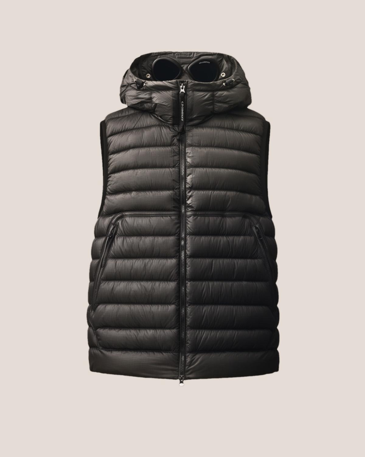 Gilet S/Manches C.P Company VE014A 999  D.D. Shell Goggle Down NOIR
