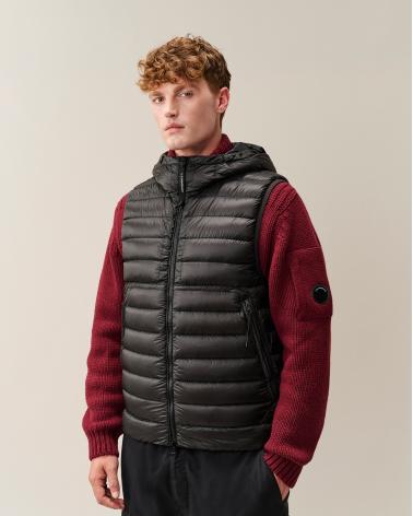 Gilet S/Manches C.P Company VE014A 999  D.D. Shell Goggle Down NOIR
