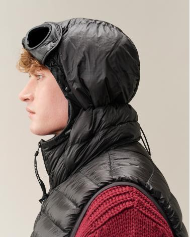 Gilet S/Manches C.P Company VE014A 999  D.D. Shell Goggle Down NOIR