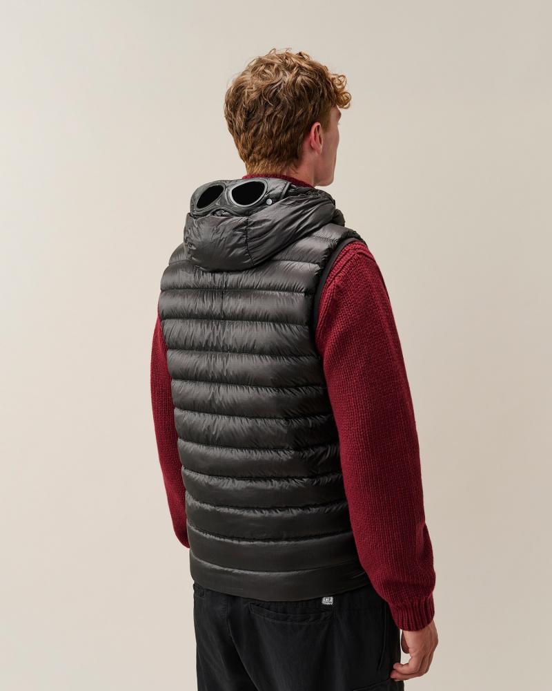 Gilet S/Manches C.P Company VE014A 999  D.D. Shell Goggle Down NOIR