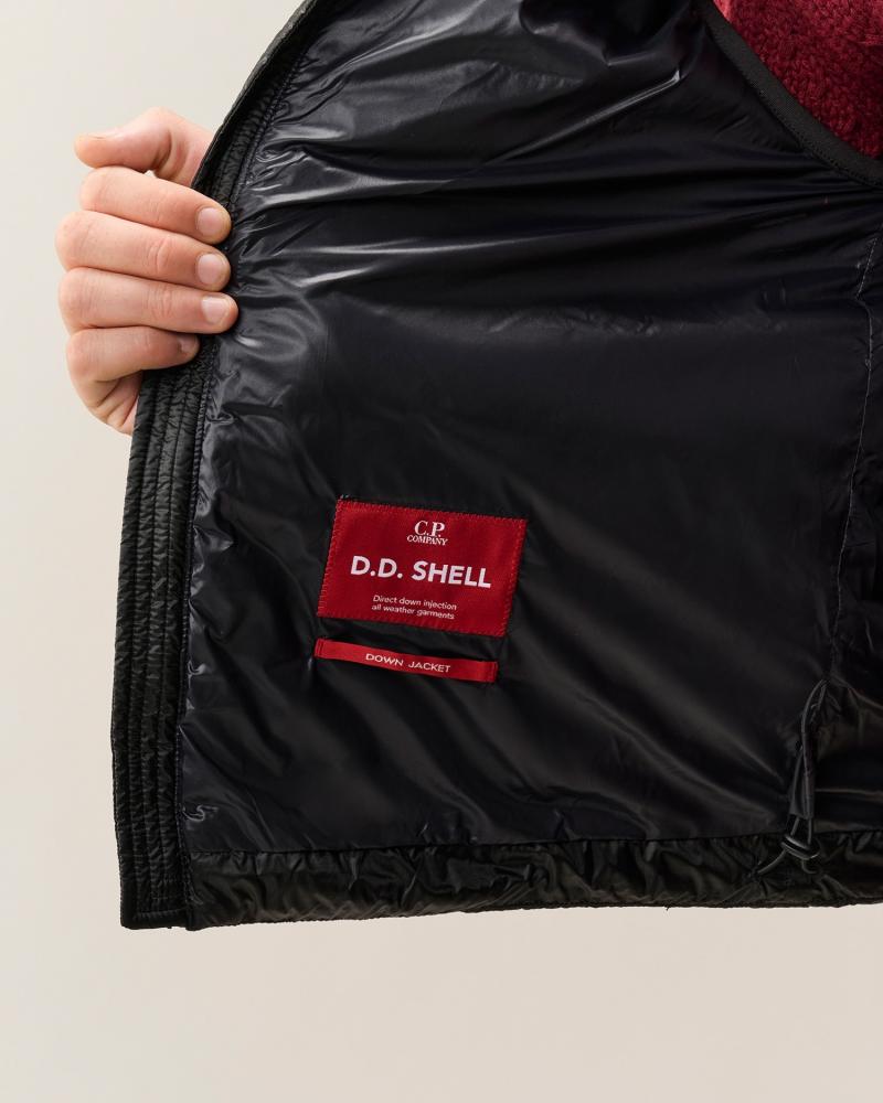 Gilet S/Manches C.P Company VE014A 999  D.D. Shell Goggle Down NOIR