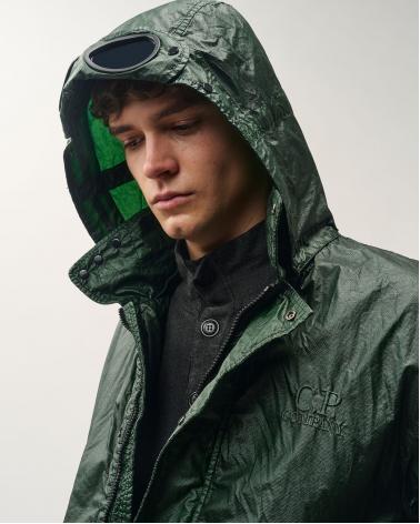 JACKET CP.COMPANY  OPAL PADDED GOGGLE W182A  697 VERT- SAPIN