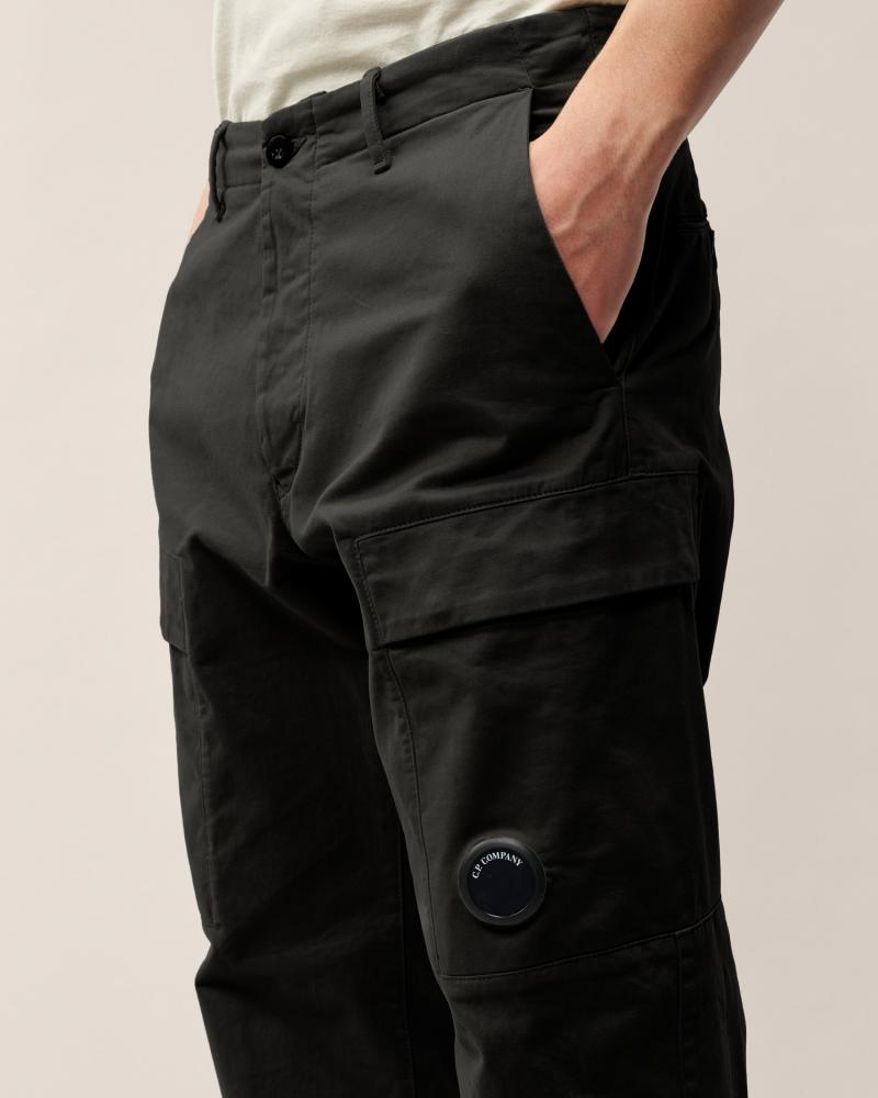 Pantalon C.P Company CPA090A  999 Stretch Sateen Regular Cargo Pants