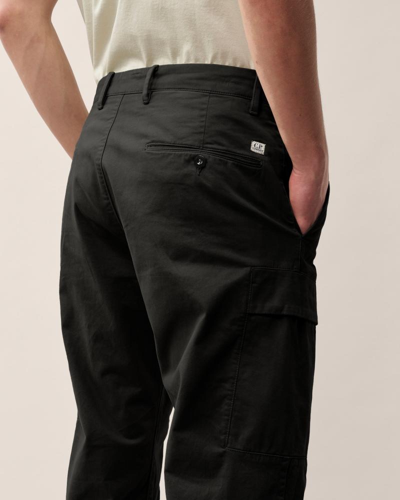 Pantalon C.P Company CPA090A  999 Stretch Sateen Regular Cargo Pants