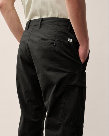 Pantalon C.P Company CPA090A  999 Stretch Sateen Regular Cargo Pants