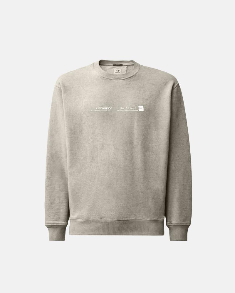 SWEAT C.P. COMPANY CHADYSS175A  R90 GRIS Usé