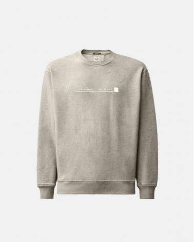 SWEAT C.P. COMPANY CHADYSS175A  R90 GRIS Usé