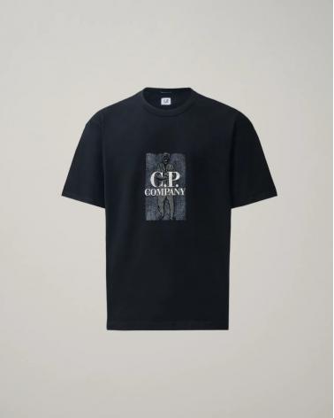 TEE SHIRT C.P.COMPANY 158A  999 NOIR