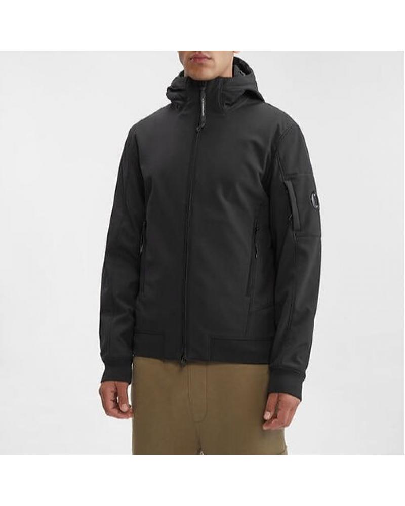 BLOUSON C.P COMPANY SHELL-R HOODED W 701A 999 NOIR