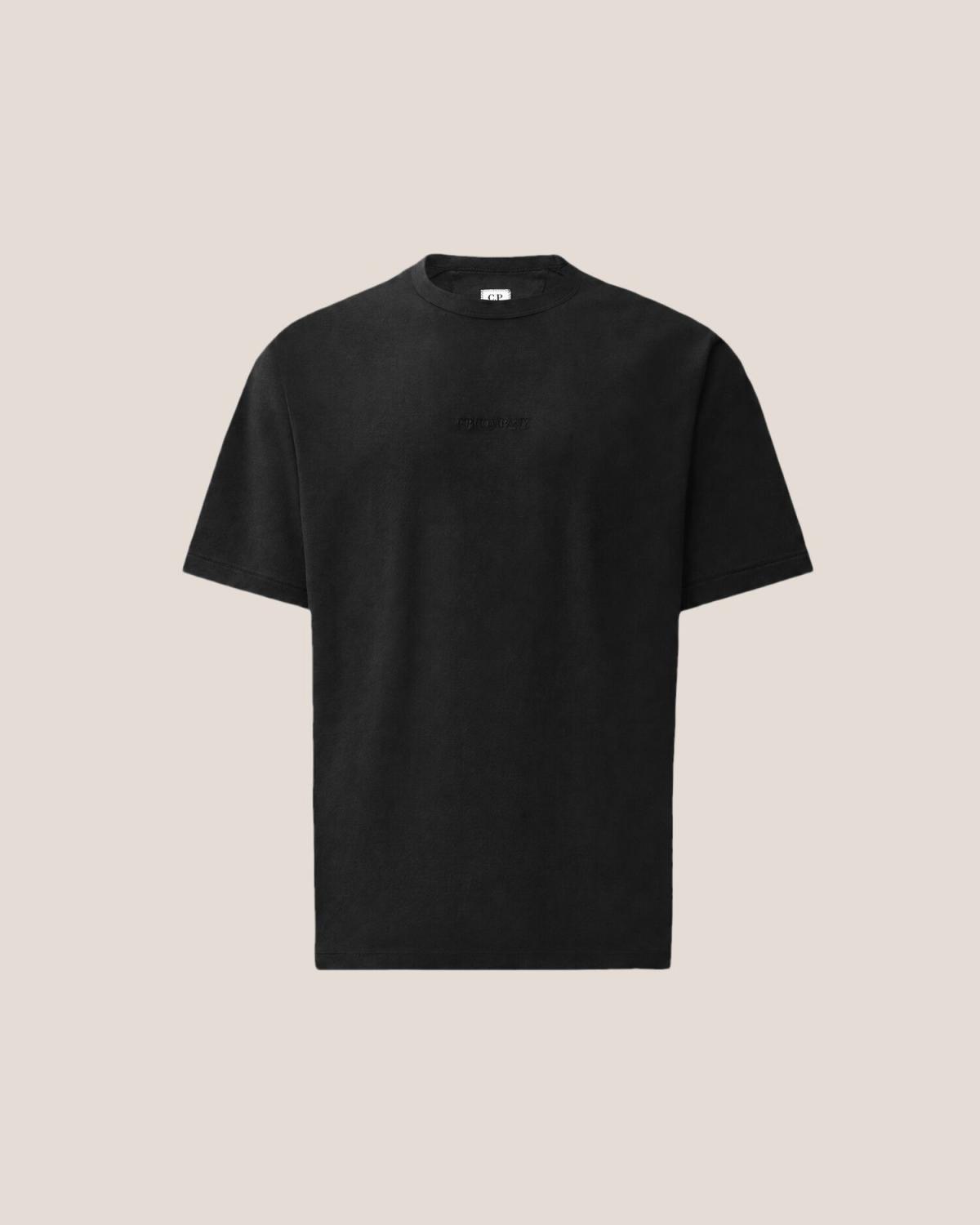 TEE SHIRT JERSEY SHORT SLEEVE LOGO S205A 999 NOIR