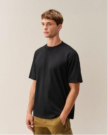 TEE SHIRT JERSEY SHORT SLEEVE LOGO S205A 999 NOIR