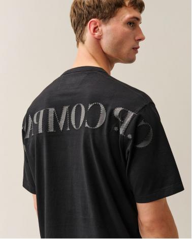 TEE SHIRT JERSEY SHORT SLEEVE LOGO S205A 999 NOIR