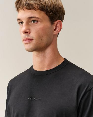 TEE SHIRT JERSEY SHORT SLEEVE LOGO S205A 999 NOIR