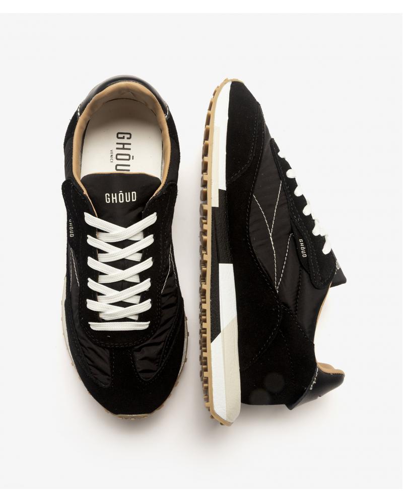 BASKET GHOUD  RUSH M9 LMNS04 NYLON SUEDE NOIR