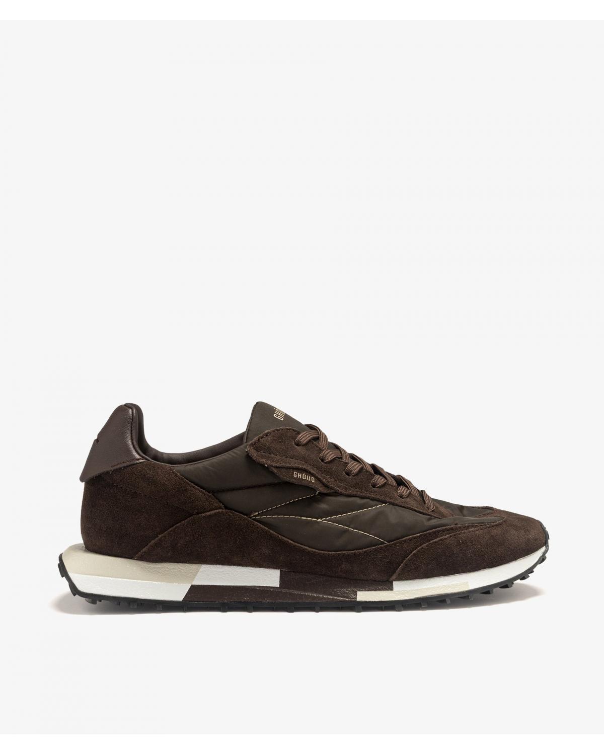 BASKET GHOUD  RUSH M9 LMNS13 NYLON SUEDE MARRON