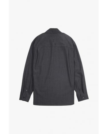 SURCHEMISE MALLAURY A.P.C.GRIS ANTRACITE