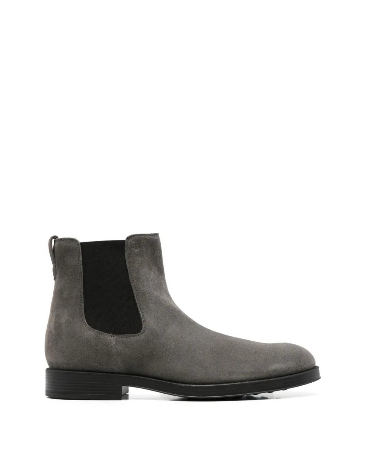 Bottine TOD'S en Cuir VELOURS GRIS