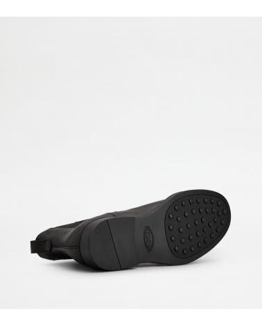 Bottine Chelsea en Cuir NOIR