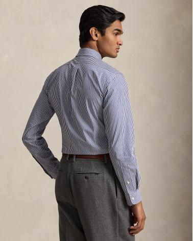 CHEMISE RALPH LAUREN RAYURES MARINE/BLANC