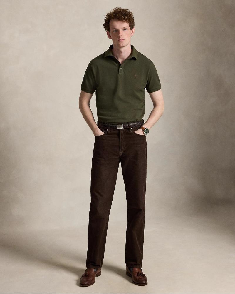 RALPH LAUREN CUSTOM Slim Fit STRETCH  KAKI