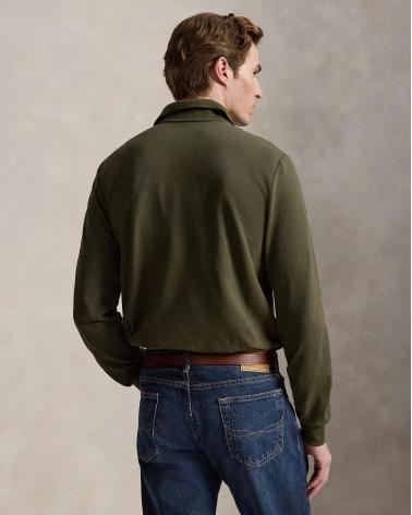 Polo Ralph Lauren M Longues piqué stretch Custom Slim Fit Kaki