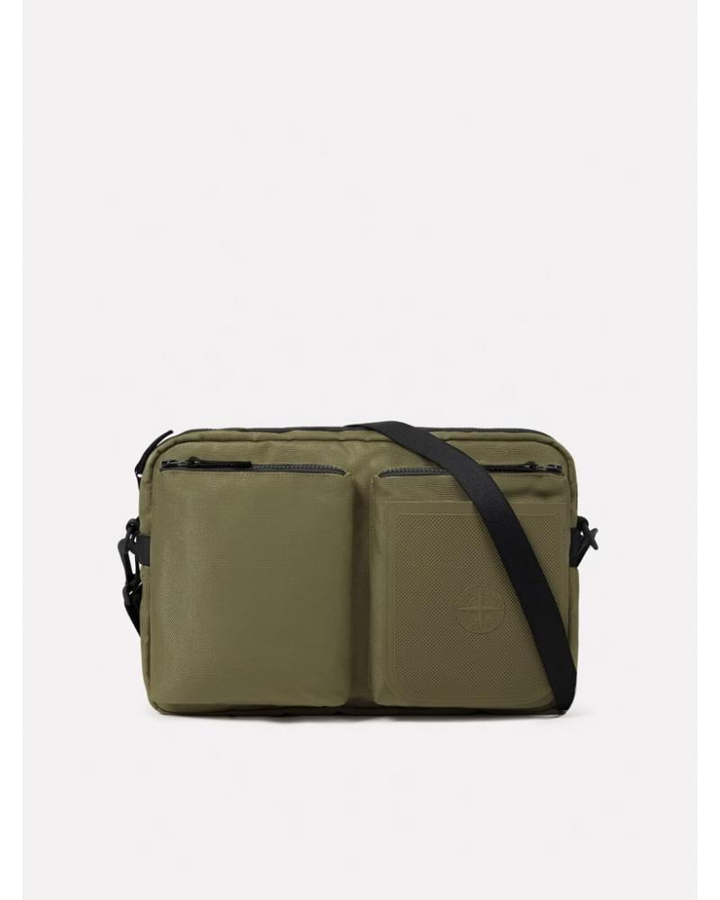 CROSS BODY  BAG STONE ISLAND  9200006  005G VERT MILAIRE KAKI