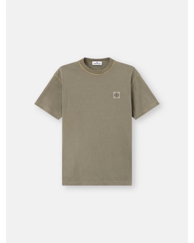 TEE SHIRT STONE ISLAND  2100026 S0057 015G VERT MILITARY KAKI
