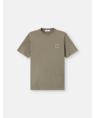 TEE SHIRT STONE ISLAND  2100026 S0057 015G VERT MILITARY KAKI