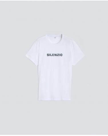 TEE SHIRT ASPESI SILENZIO BLANC