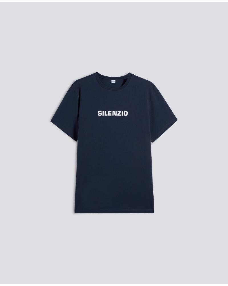 TEE SHIRT ASPESI SILENZIO MARINE