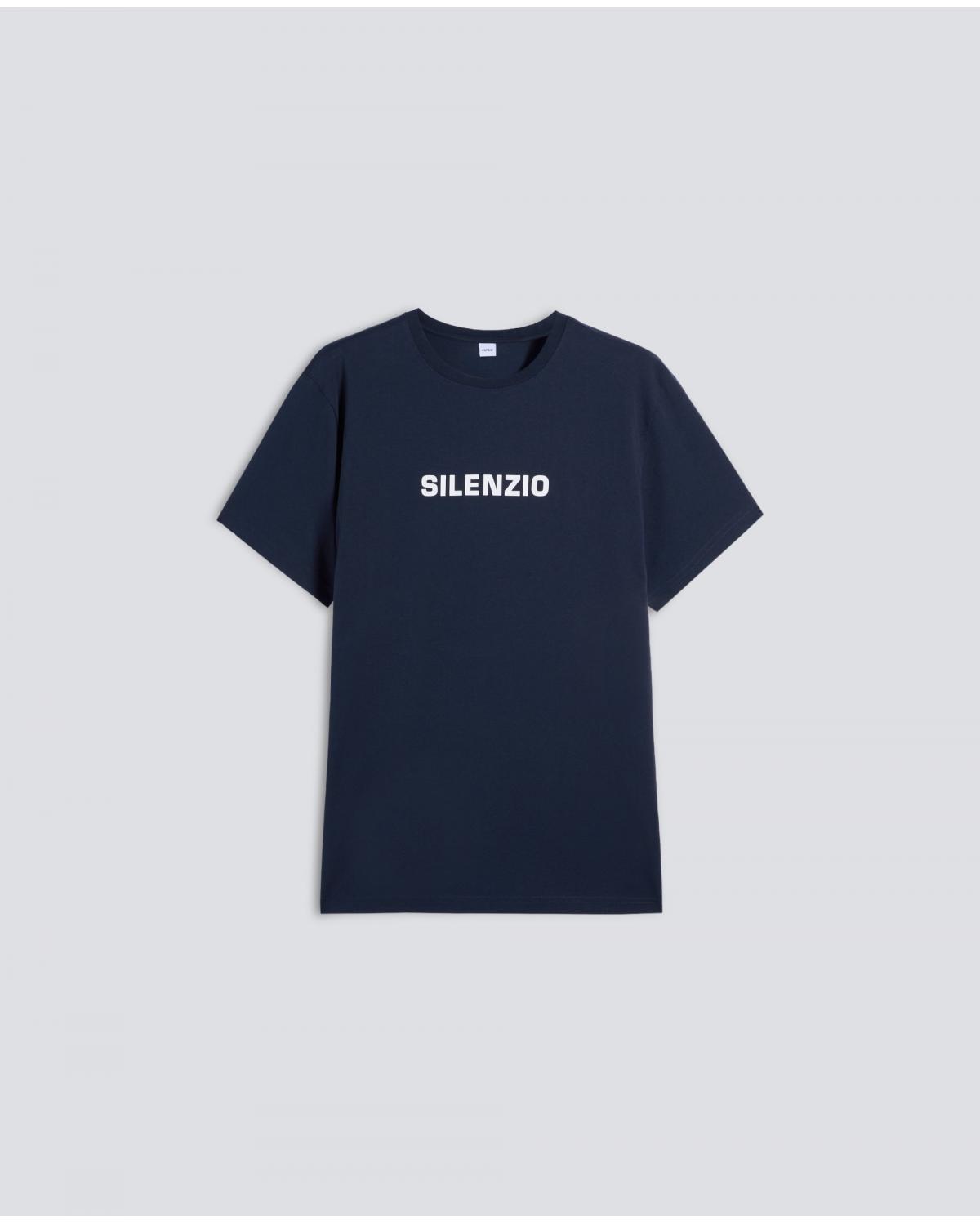 TEE SHIRT ASPESI SILENZIO MARINE
