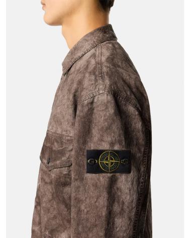 SURCHEMISE STONE ISLAND 120029  0062 MARRON TERRA