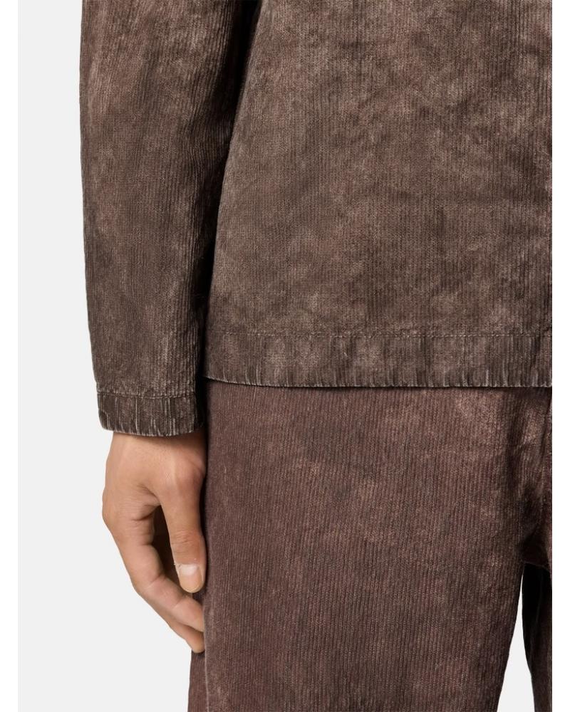SURCHEMISE STONE ISLAND 120029  0062 MARRON TERRA