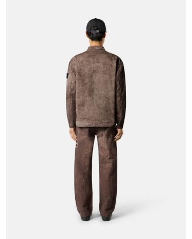 SURCHEMISE STONE ISLAND 120029  0062 MARRON TERRA