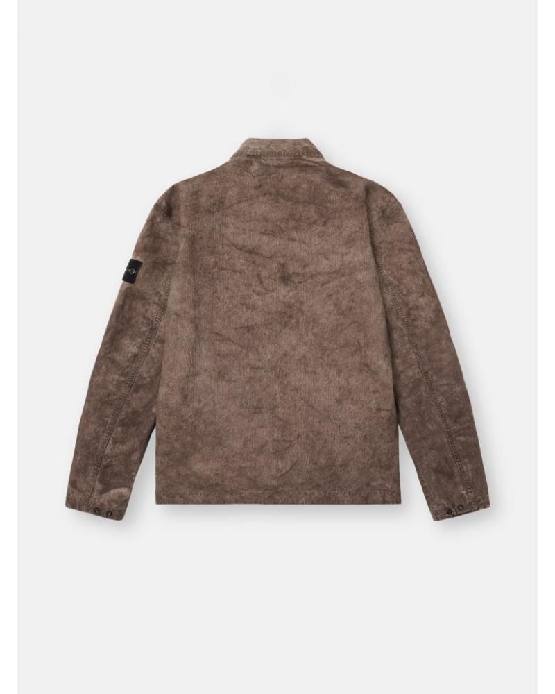 SURCHEMISE STONE ISLAND 120029  0062 MARRON TERRA