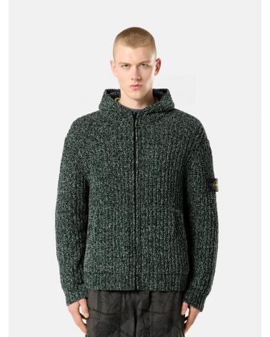 GILET MAILLE STONE ISLAND 5100065 S0N16 0M5S VERT 