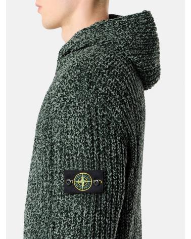 GILET MAILLE STONE ISLAND 5100065 S0N16 0M5S VERT 
