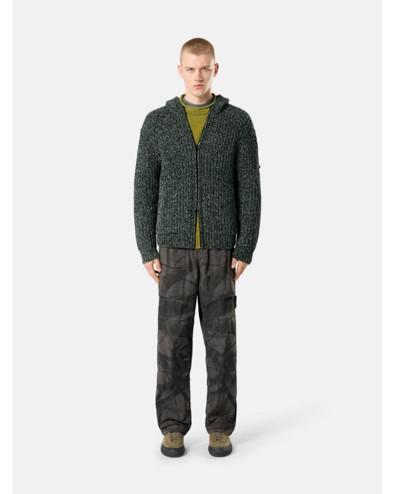 GILET MAILLE STONE ISLAND 5100065 S0N16 0M5S VERT 