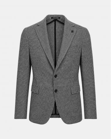 VESTE TAGLIATORE SHO26 NOIR/BLANC