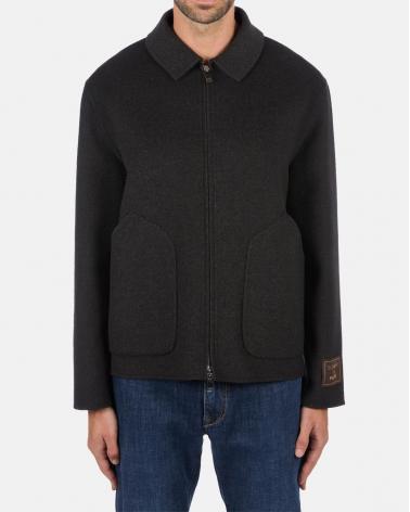 VESTE SLOWEAR PALTO ANTRACITE