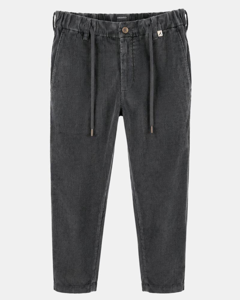 Pantalon MYTHS  Apollo Velours GRIS