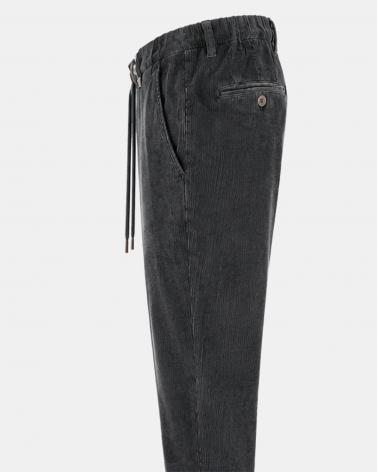 Pantalon MYTHS  Apollo Velours GRIS