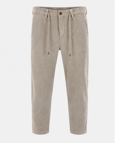 Pantalon MYTHS  Apollo Velours Beige