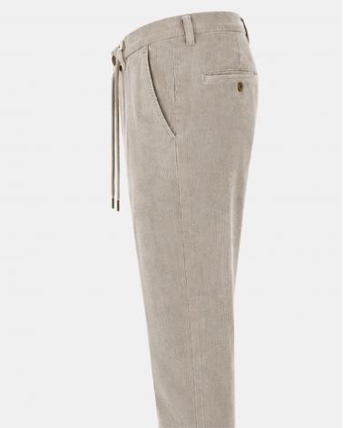 Pantalon MYTHS  Apollo Velours Beige