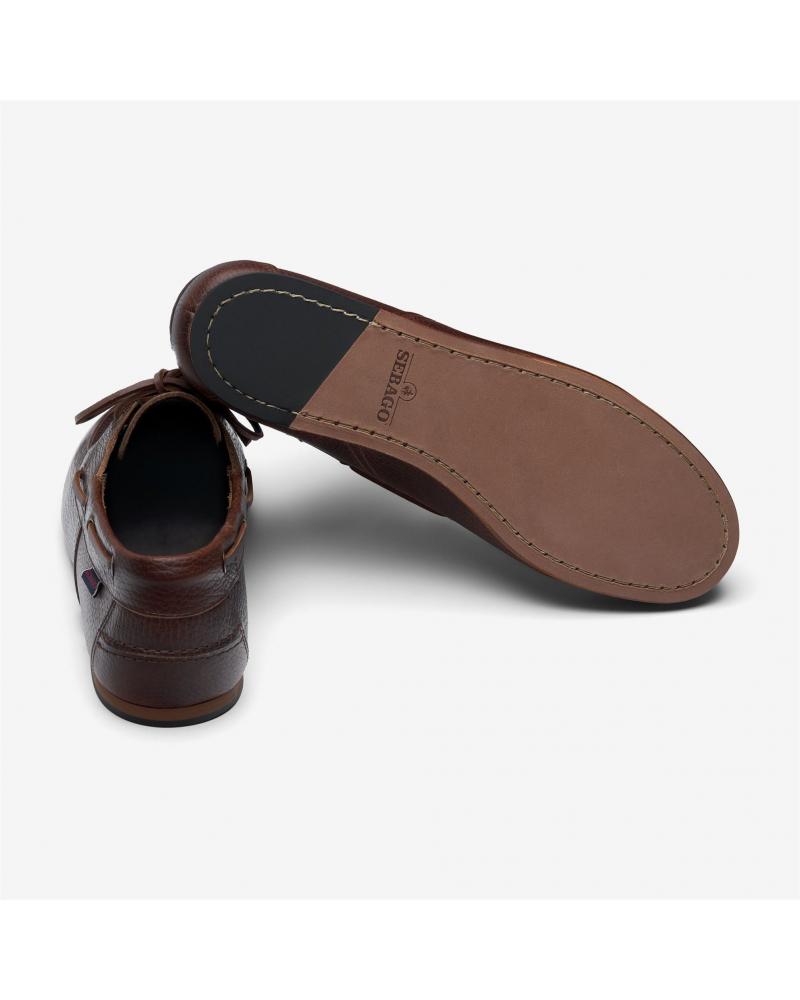 MOCASSIN SEBAGO OWEN TUMBLED MARRON