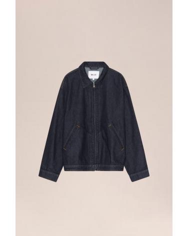 BLOUSON NN07 PETRUS  JEAN INDIGO BLEU